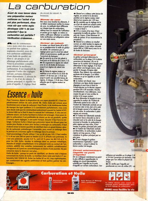 probléme de carburation