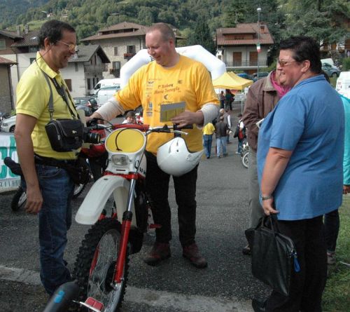Enduro Motos Anciennes en ITALIE : LES VALLI BERGAMASCHE REVIVAL 2009.