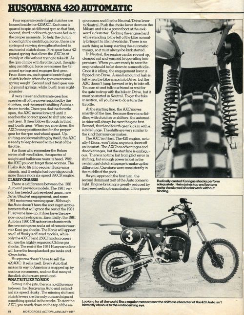 Husqvarna Automatiques 76 à 89