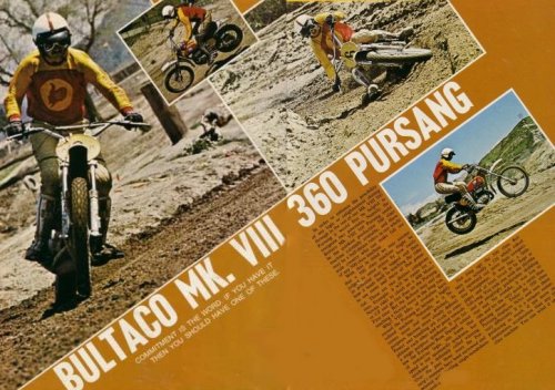 Les BULTACO de cross