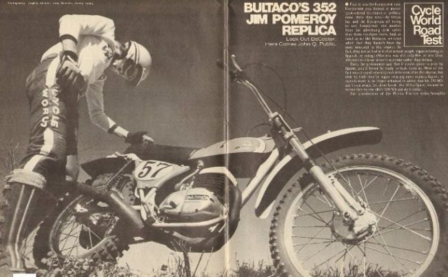 Les BULTACO de cross