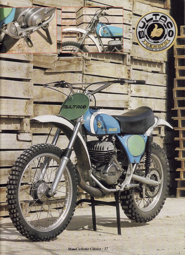 Les BULTACO de cross