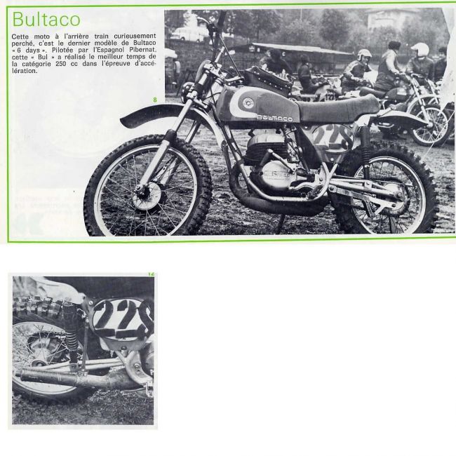 Les BULTACO de cross