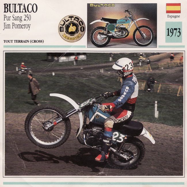 Les BULTACO de cross