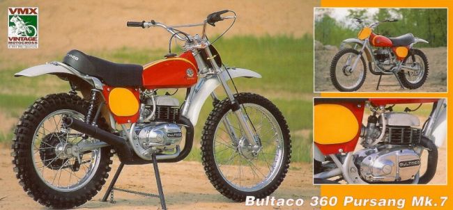 Les BULTACO de cross