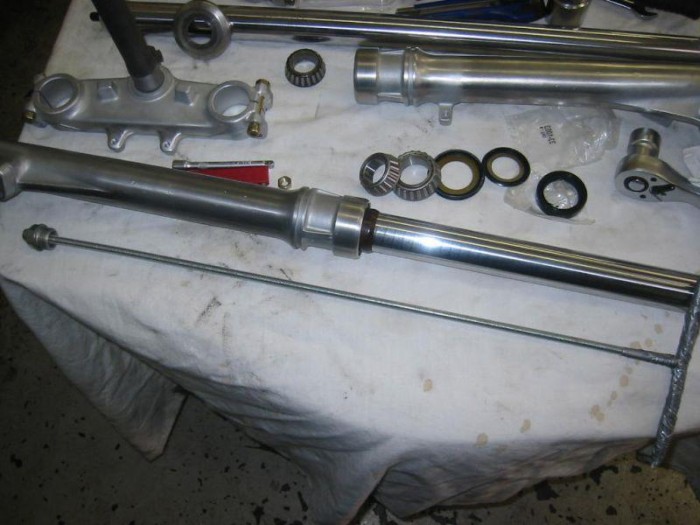 restauration d'un 125 yz 1980