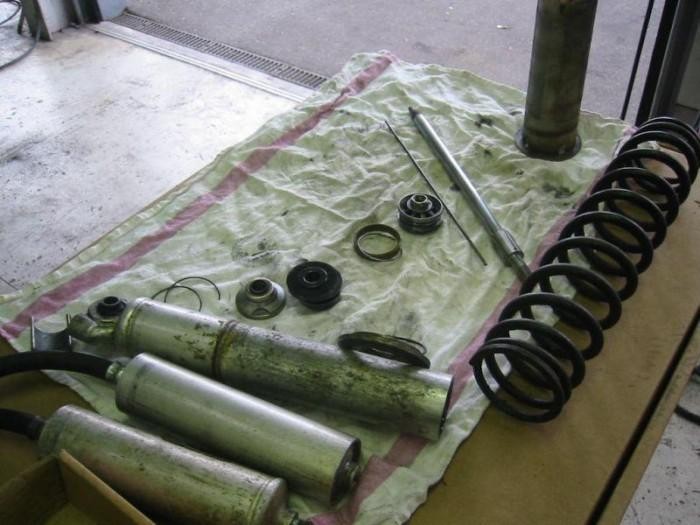 restauration d'un 125 yz 1980