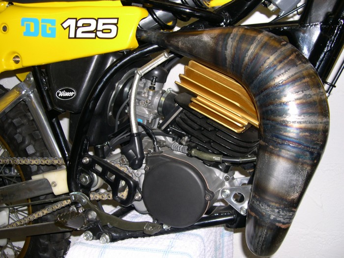 restauration d'un 125 yz 1980