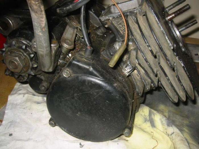 restauration d'un 125 yz 1980