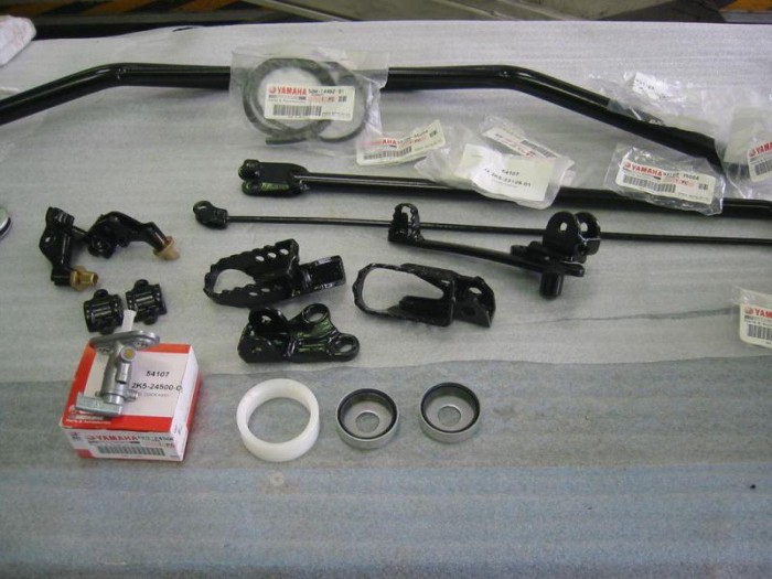 restauration d'un 125 yz 1980