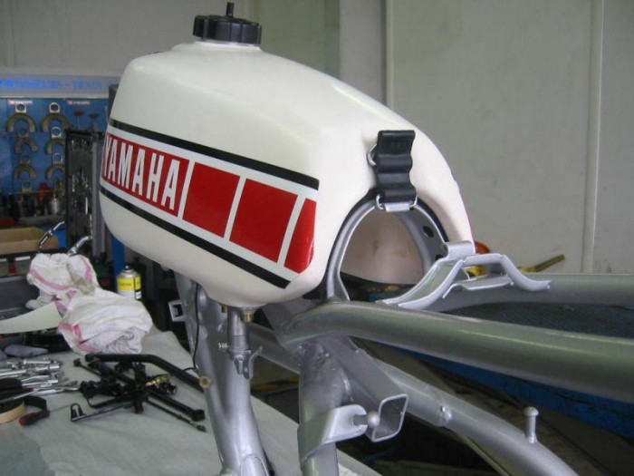 restauration d'un 125 yz 1980