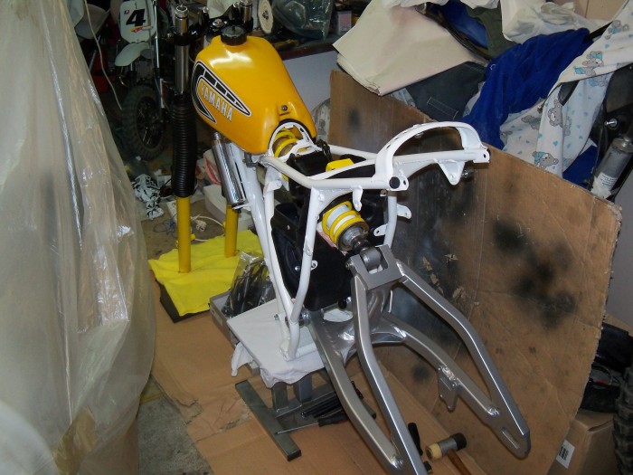 restauration d'un 125 yz 1980