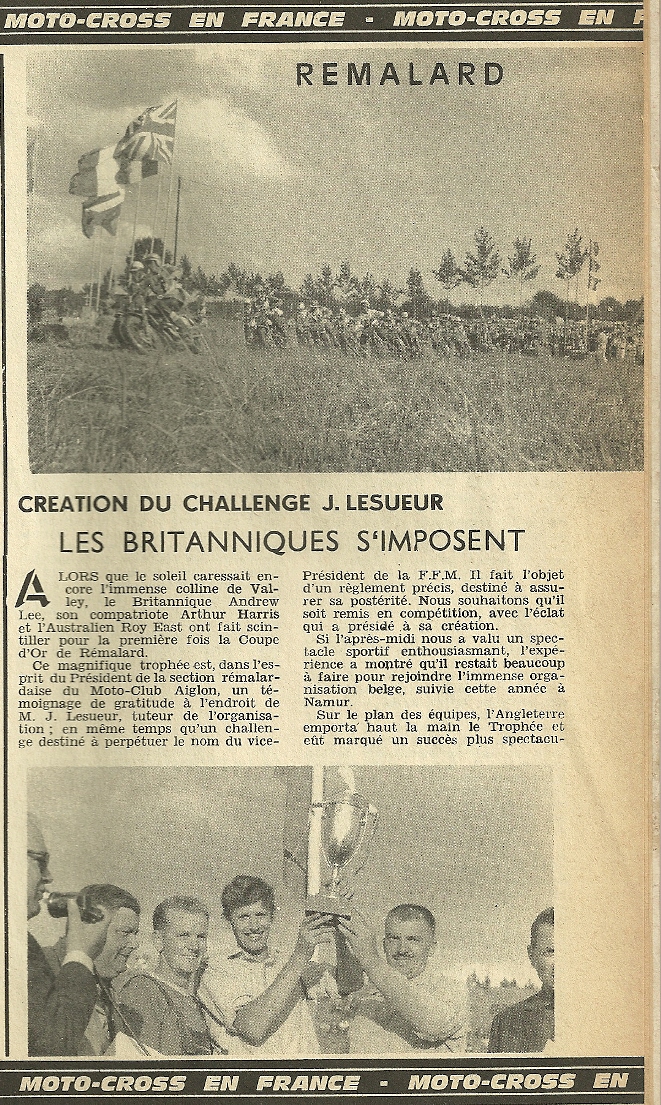 LES MOTOCROSS DES ANNEES 70 à 80 DANS LA NORMANDIE