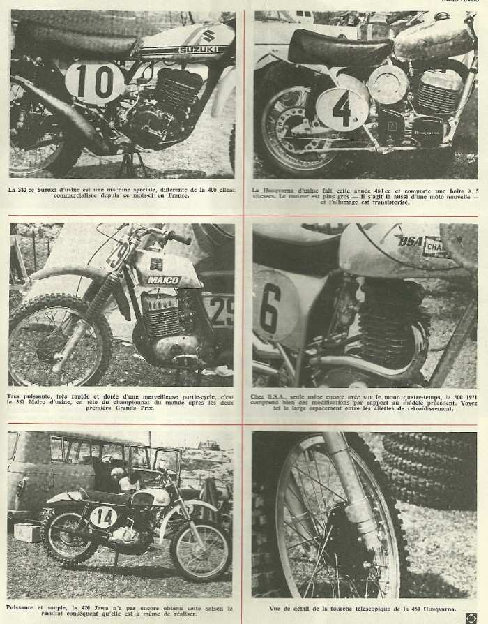 LES MOTOCROSS DES ANNEES 70 à 80 DANS LA NORMANDIE