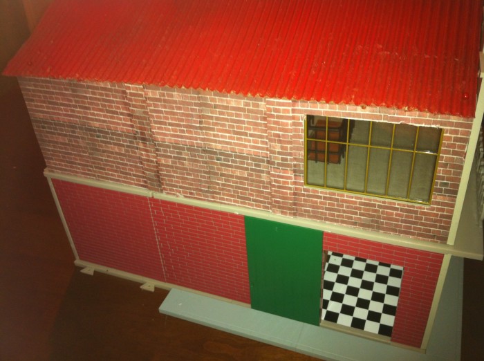 motos vertes miniatures / maquettes