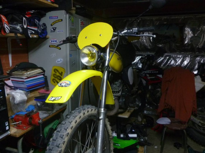 transformation ke125 1980 en kxe125 1974-76