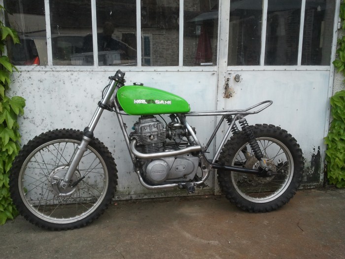 transformation ke125 1980 en kxe125 1974-76