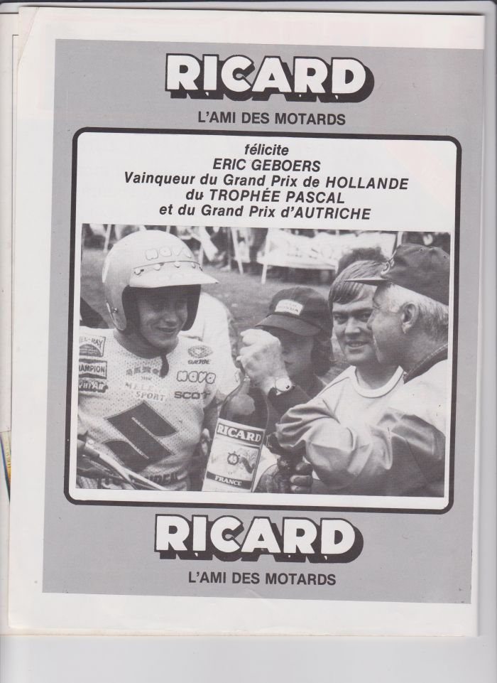 ( Joel Robert The Godfather of Motocross ) Le parrain .