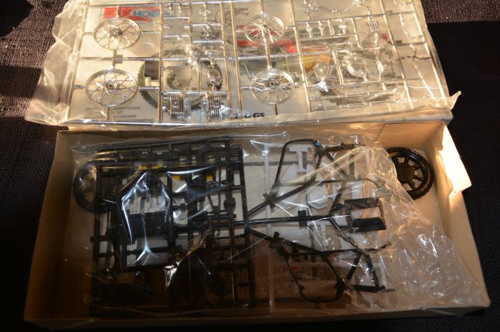 motos vertes miniatures / maquettes