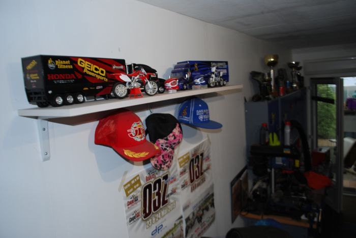 motos vertes miniatures / maquettes