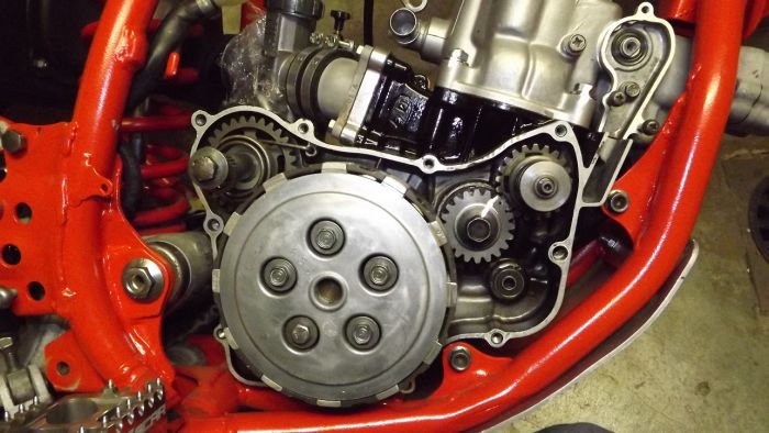 restauration honda 125 cr 1987