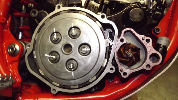 restauration honda 125 cr 1987