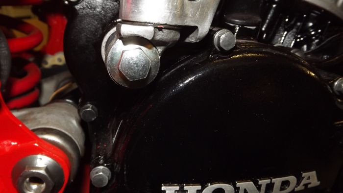 restauration honda 125 cr 1987