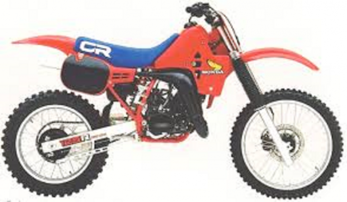 restauration honda 125 cr 1987
