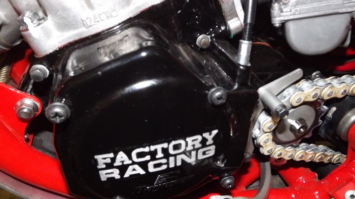 restauration honda 125 cr 1987