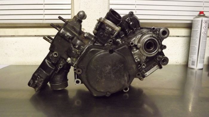 restauration honda 125 cr 1987