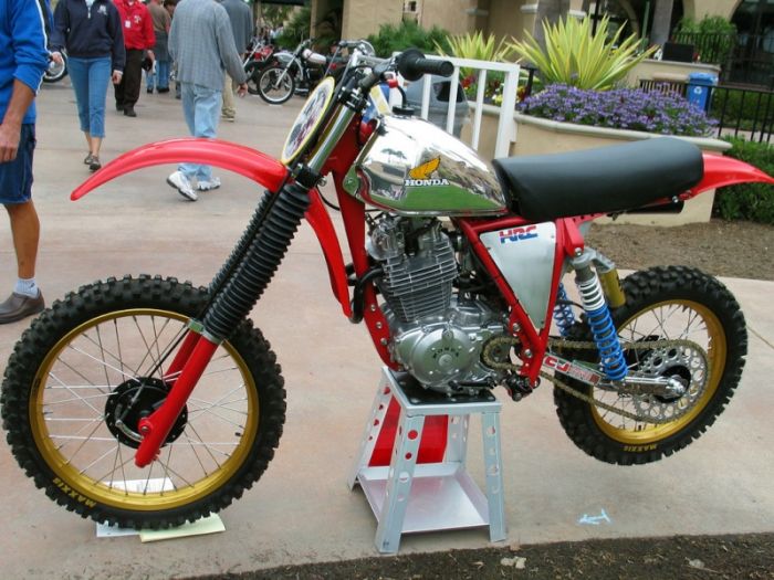 restauration honda 125 cr 1987