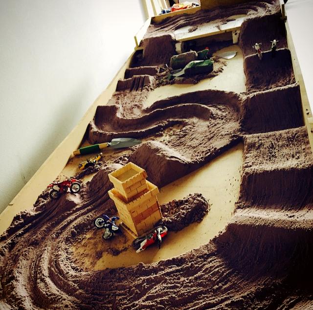 motos vertes miniatures / maquettes
