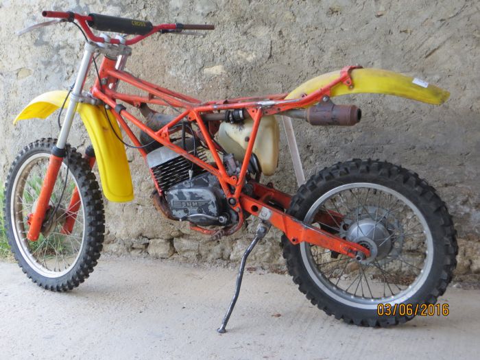 Sauvetage d'une Portal 125 Master 1978