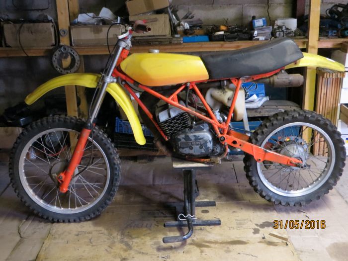 Sauvetage d'une Portal 125 Master 1978