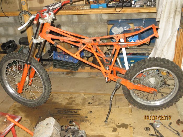 Sauvetage d'une Portal 125 Master 1978