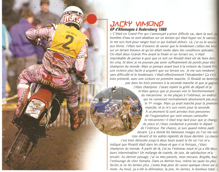 Jacky Vimond...... Le jour ou....