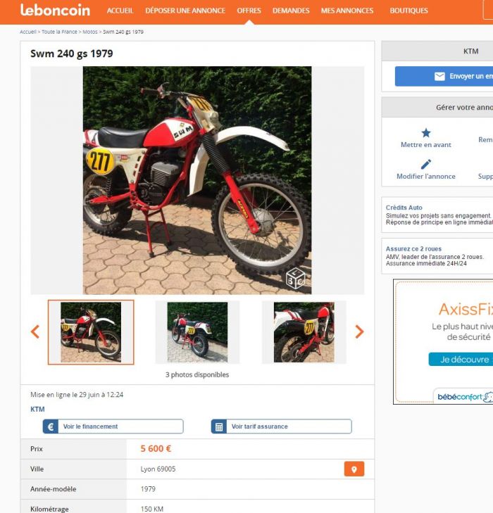 les bons plans du Bon Coin !!!