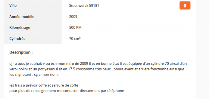 Du charabia sur Le Bon Coin ...