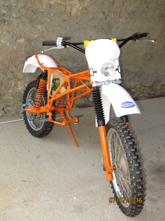 Sauvetage d'une Portal 125 Master 1978