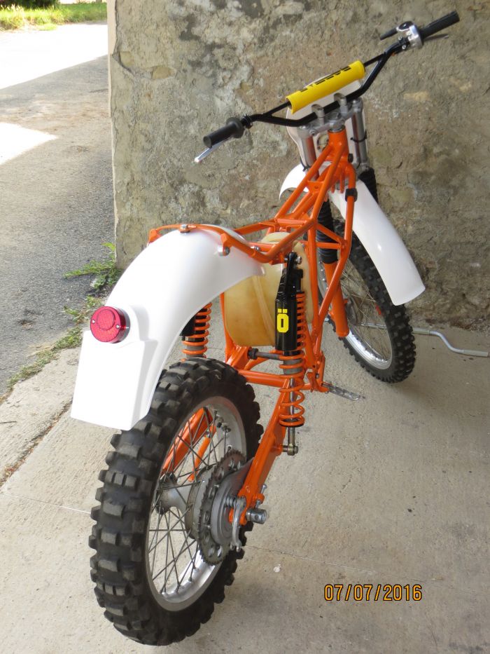 Sauvetage d'une Portal 125 Master 1978