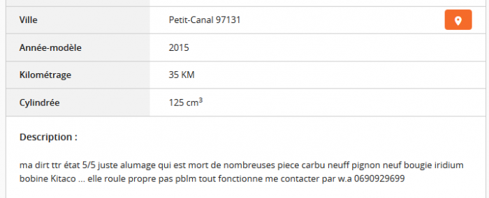 Du charabia sur Le Bon Coin ...