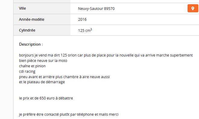 Du charabia sur Le Bon Coin ...