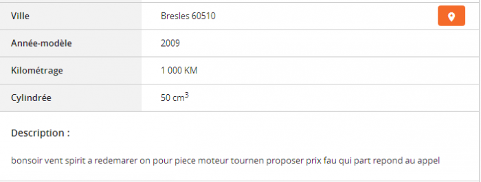 Du charabia sur Le Bon Coin ...