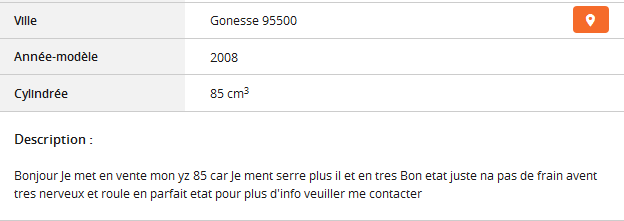 Du charabia sur Le Bon Coin ...