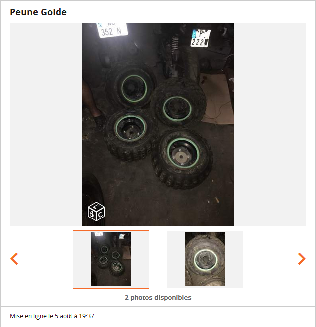 Du charabia sur Le Bon Coin ...