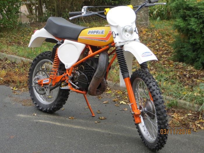 Sauvetage d'une Portal 125 Master 1978