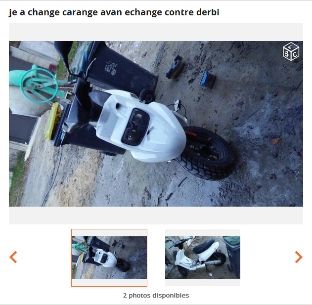 Du charabia sur Le Bon Coin ...