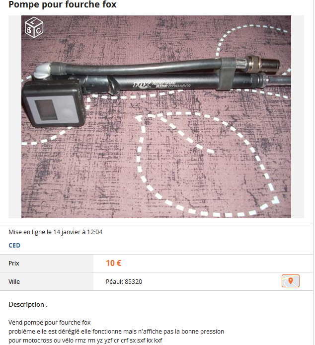 Du charabia sur Le Bon Coin ...