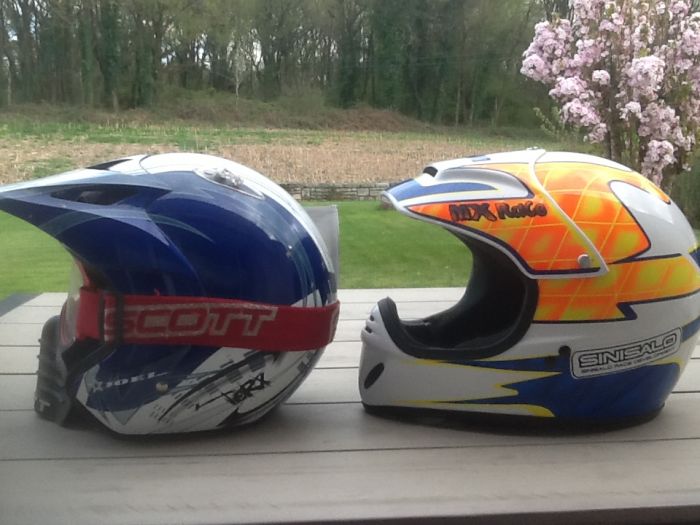casques jet vintage