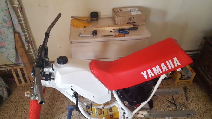 Slt à tous les crosseur de France . Ma yz yamaha 125 de 1988